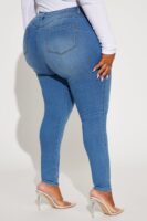 Blue Pants with high waist