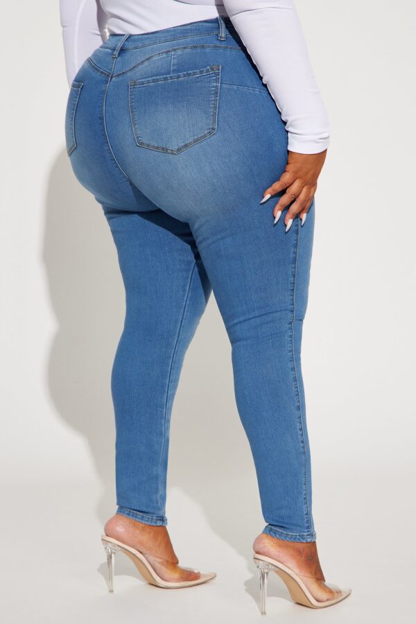 Blue Pants with high waist
