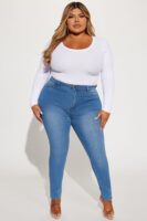 Blue Pants with high waist