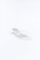 Bahamas Jelly Thong Kitten Heels - Clear