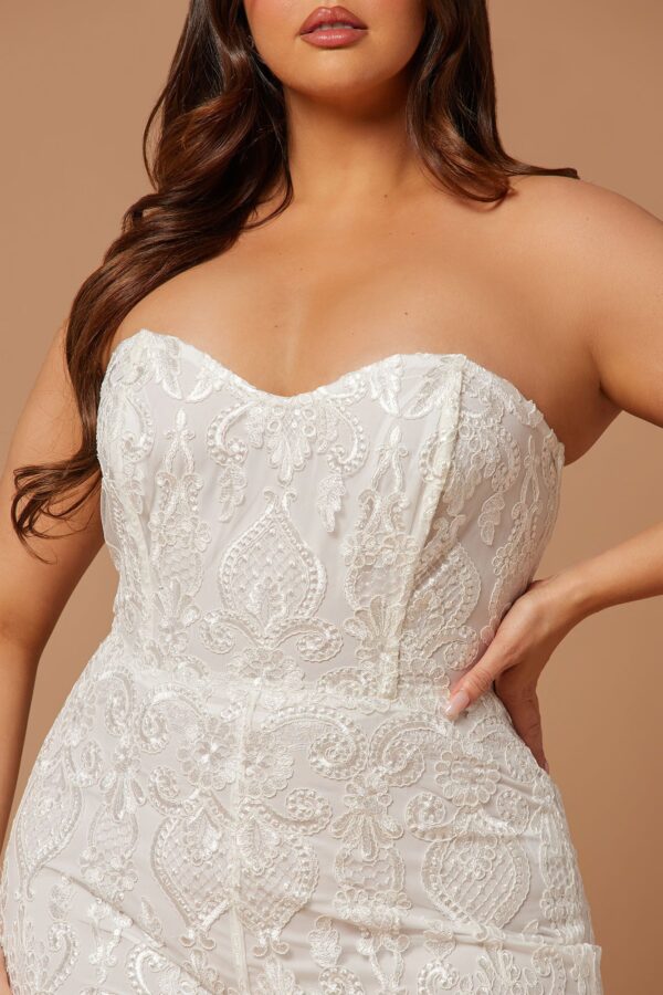 Jumpsuit in White 100% polyester