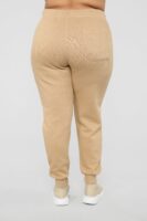 Nude Pants with oversized