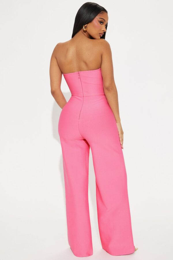 Jumpsuit in Pink 97% polyester