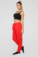 Red Oversized Pants