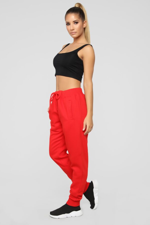 Red Oversized Pants
