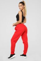 Red Oversized Pants