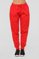 Red Oversized Pants