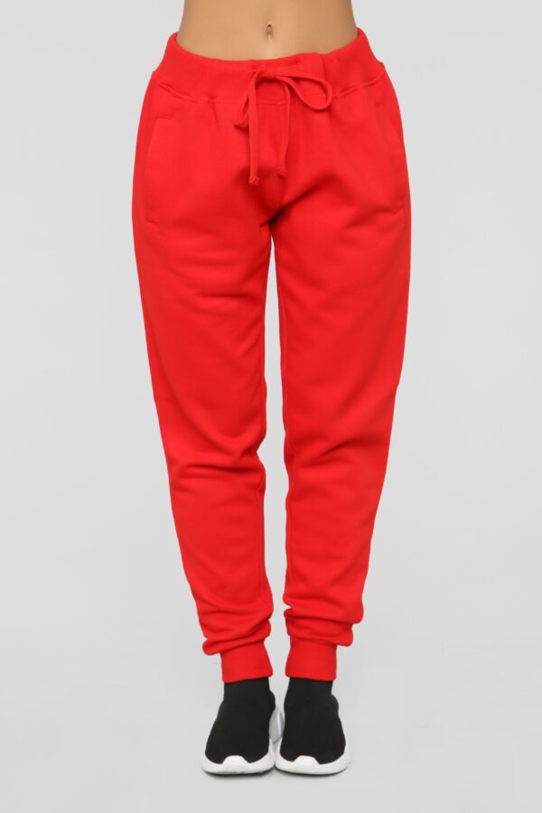 Red Oversized Pants