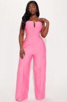Jumpsuit in Pink 97% polyester