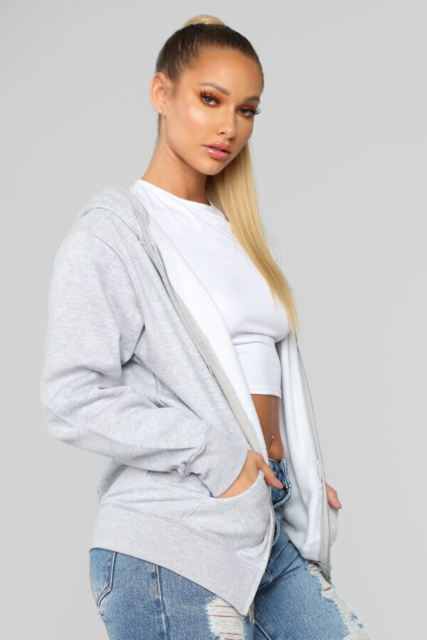 Ladies Kit Gray Hoodie