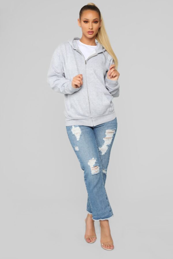 Ladies Kit Gray Hoodie