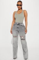 Pants in Gray 93% cotton