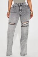 Pants in Gray 93% cotton