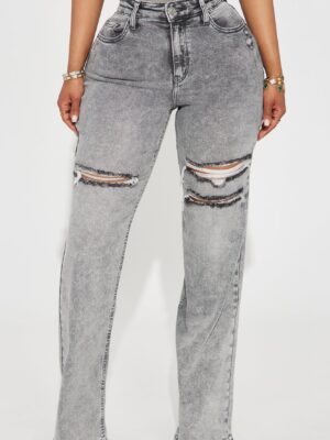 Pants in Gray 93% cotton