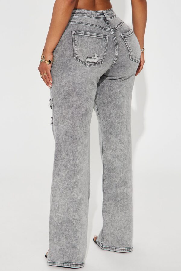 Pants in Gray 93% cotton