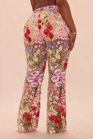 Pants in Nude 100% polyester