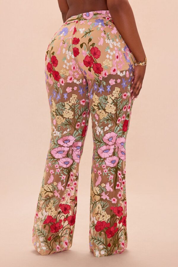 Pants in Nude 100% polyester