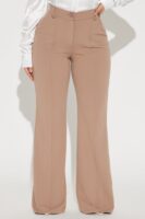 Pants in Taupe 97% polyester