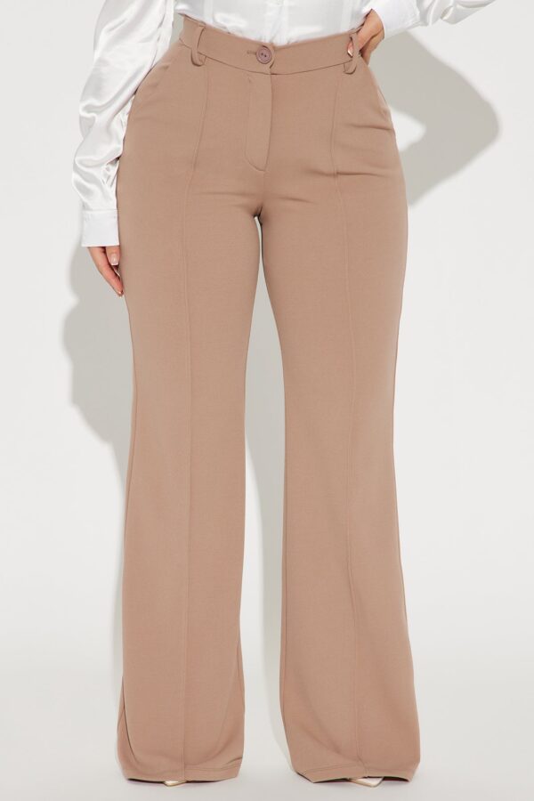 Pants in Taupe 97% polyester