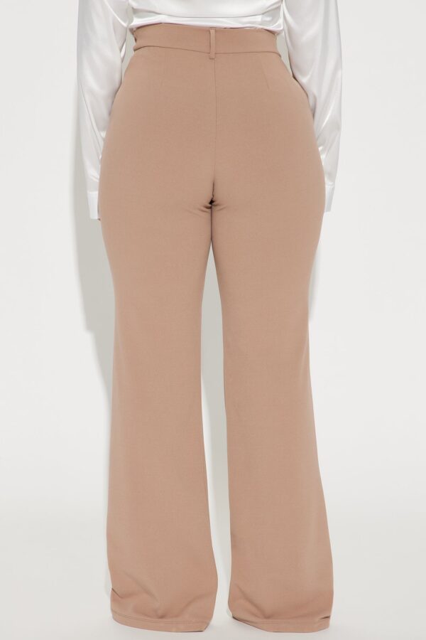 Pants in Taupe 97% polyester