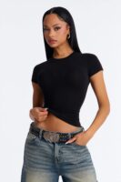 Top in Black 95% cotton