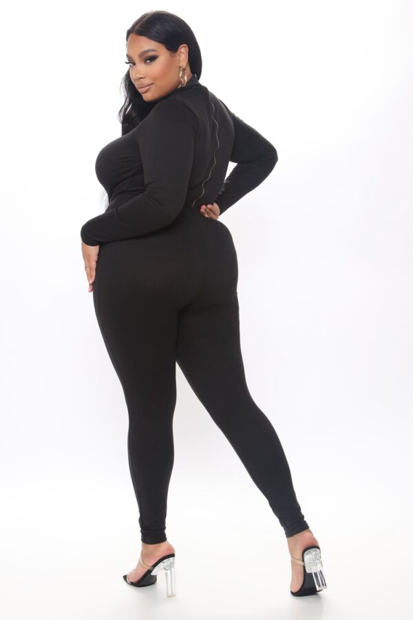 Jumpsuit in Black 96% polyester