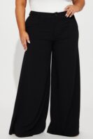 Wide-Leg Dress in Black