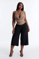 Black Wide-Leg Pants
