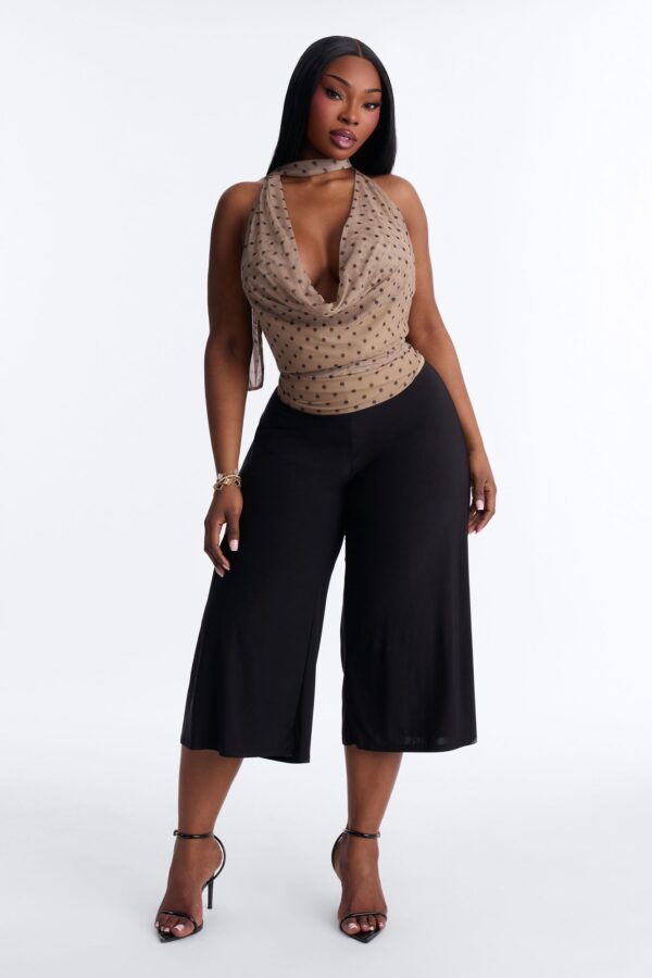 Black Wide-Leg Pants