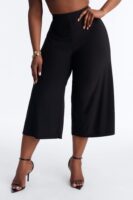 Black Wide-Leg Pants