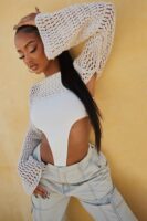 Ladies Kit Cream Pullover