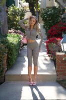 Leggings with a mini