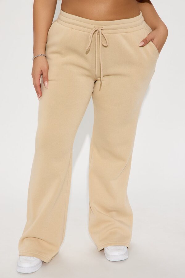 Pants in Sand 100% polyester