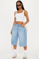 Ladies Kit Denim Shorts