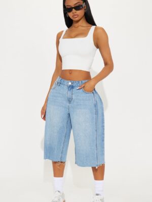 Ladies Kit Denim Shorts