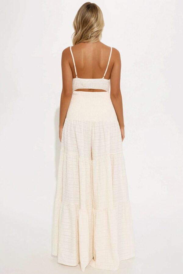 Ladies Kit Cream Jumpsuit