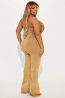 Denim Wide-Leg Jumpsuit