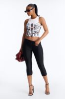 Leggings in Black 82% nylon