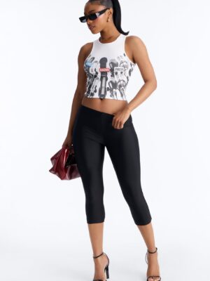 Leggings in Black 82% nylon