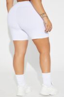 Shorts in White 95% cotton