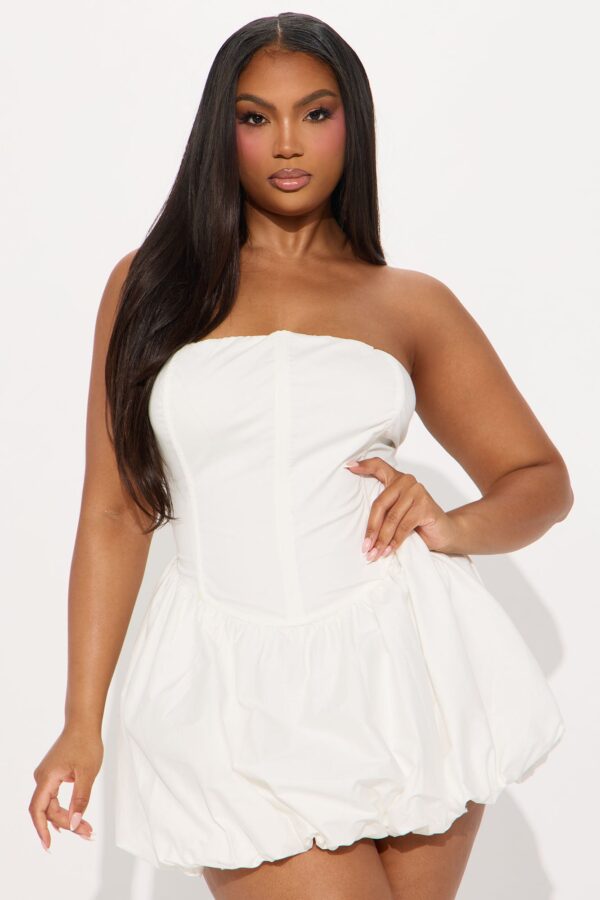 Dress in White 97% cotton