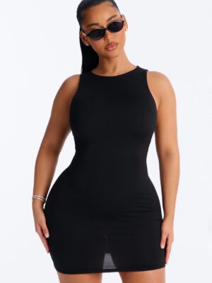 Black Dress with mini
