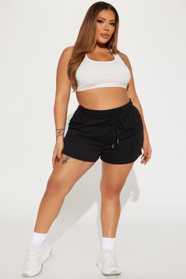 Shorts in Black 60% cotton