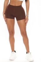 Chocolate Mini Shorts