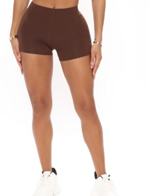 Chocolate Mini Shorts