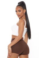 Chocolate Mini Shorts