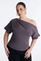 T-shirt in Charcoal 100% cotton