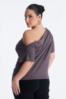 T-shirt in Charcoal 100% cotton