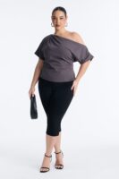 T-shirt in Charcoal 100% cotton