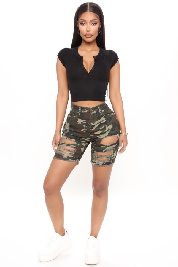 Shorts in 98% cotton